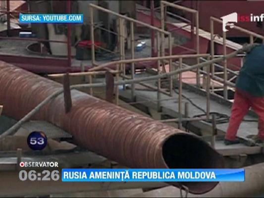 Rusia ameninta Republica Moldova