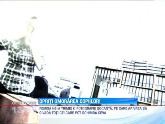O noua campanie marca Observator: "Opriti omorarea copiilor"