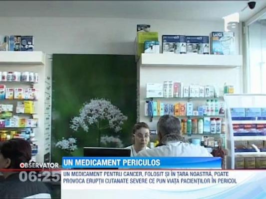 Un medicament folosit pentru tratarea cancerului, comercializat in Romania, poate provoca moartea
