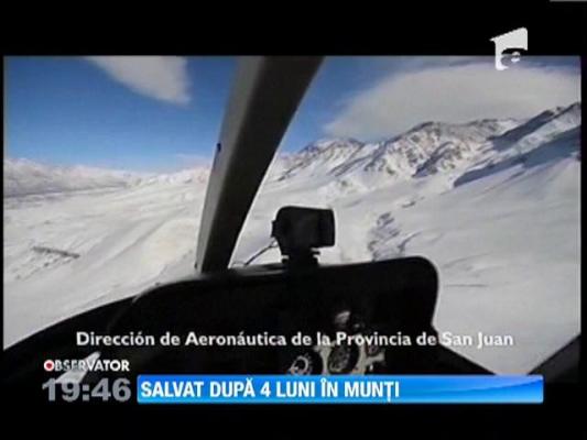 A rezistat timp de patru luni in Anzi, timp in care s-a hranit cu soareci si fructe