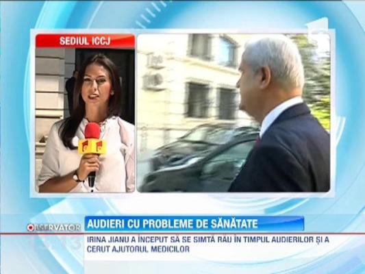 Audierea lui Adrian Nastase in dosarul Zambaccian, intrerupta de Irina Jianu