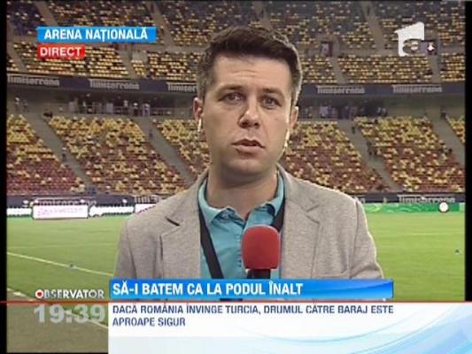 Suporterii Nationalei se pregatesc de confruntarea cu turcii