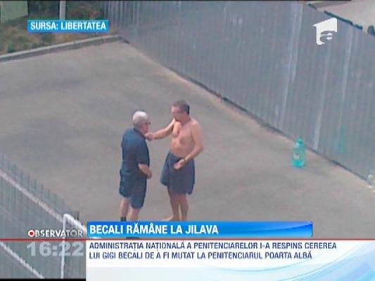 Becali ramane la Jilava, cererea de transfer fiind analizata dupa finalizarea dosarelor