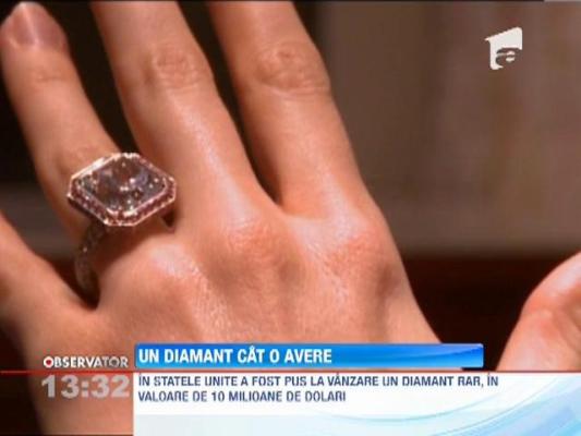 Cel mai scump diamant, scos la vanzare