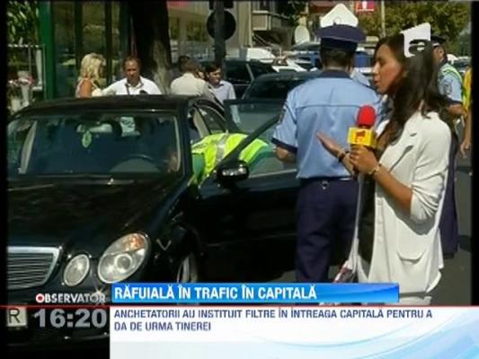 Soferita care a impuscat in cap un barbat, dupa o sicanare in trafic, a fost prinsa