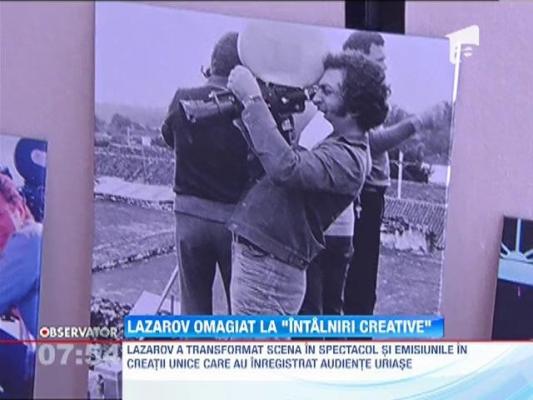 Valeriu Lazarov, omagiat la "Intalniri creative"