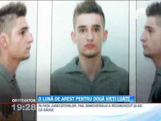 O luna de arest pentru fiul de bancher care a omorat doi oameni intr-un accident auto