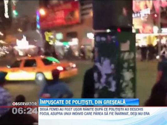 Doua femei, impuscate din greseala de politie, in New York