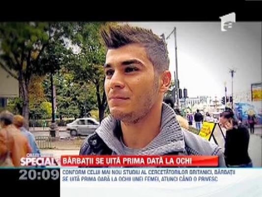 Studiu: Ochii, primul lucru pe care barbatii il remarca la femei