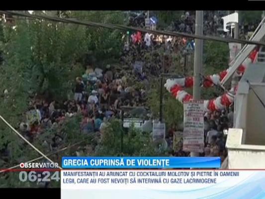 Proteste violente in Grecia