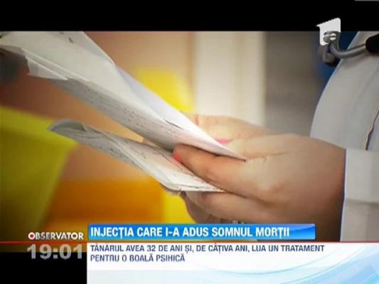 UPDATE! Un tanar a murit dupa o injectie facuta la cabinetul de Psihiatrie