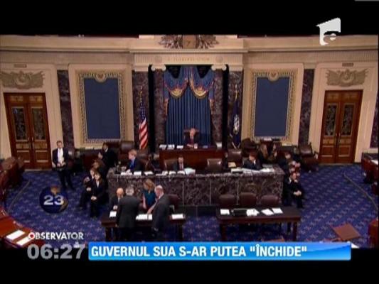Guvernul SUA s-ar putea "inchide"