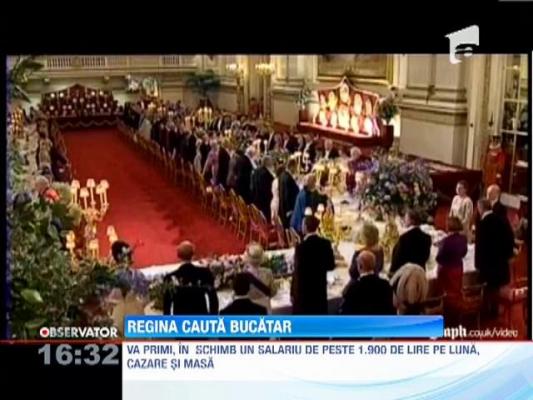 Regina Angliei cauta bucatar