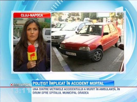 Politista implicata intr-un accident mortal in Satu Mare