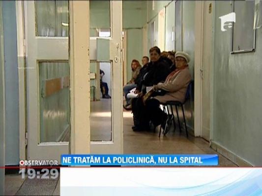 Trierea bolnavilor se face la Ministerul Sanatatii! Oficialii vor mai putine internari in spitale