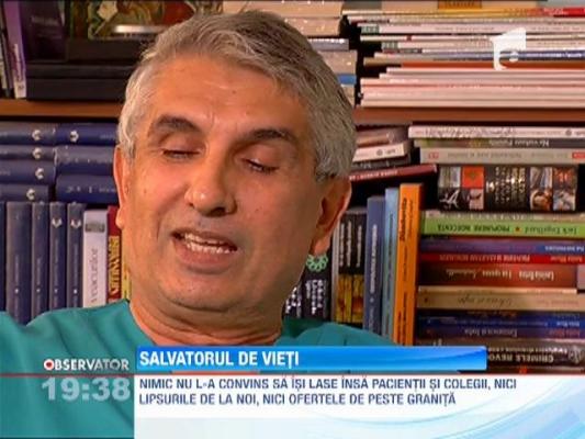 AJUTA-I SA ZAMBEASCA! Dr. Gheorghe Burnei, salvatorul de vieti