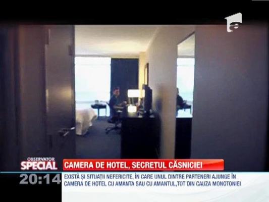 Camera de hotel, secretul casniciei