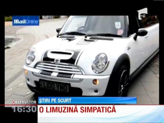 Celebrul Mini Cooper britanic, transformat intr-o limuzina