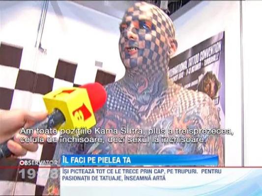 Pasionatii de tatuaje s-au reunit in Capitala la conventia internationala