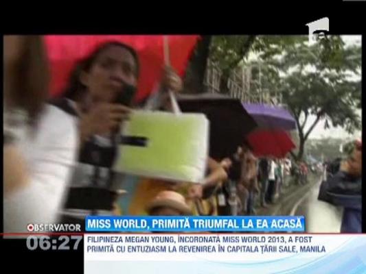 Miss World, primita triumfal in Filipine