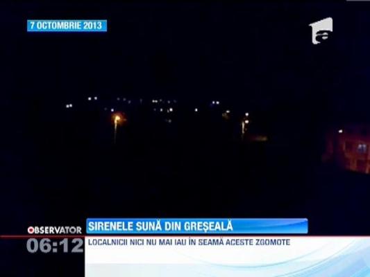 Sirenele sistemului de alarmare civila din Galati au pornit din greseala