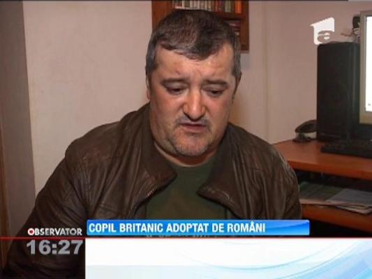 Copil britanic adoptat de romani