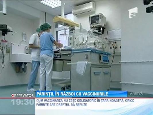 Parintii din Romania nu mai au incredere in vaccinuri!