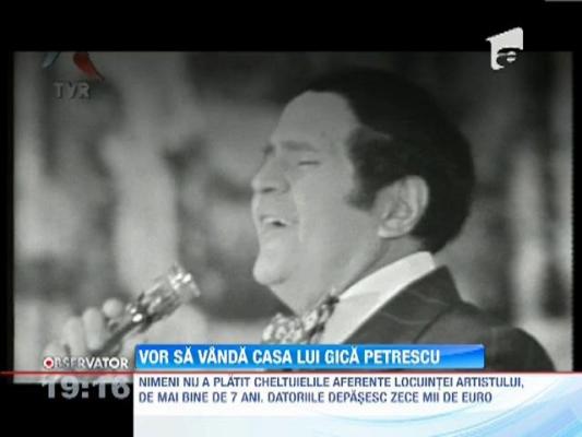 Casa lui Gica Petrescu ar putea fi scoasa la licitatie