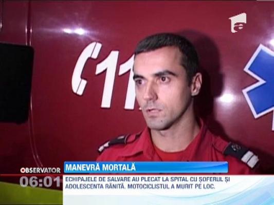 Accident rutier Baia Mare: Un motociclist si-a pierdut viata