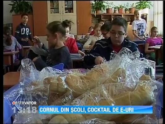 Cornul din scoli, cocktail de E-uri