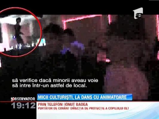 "Micii Hercule", la dans cu animatoarele