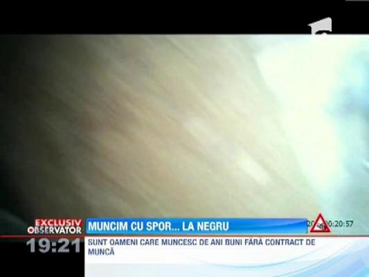 Unul din patru angajati munceste fara acte, in Romania