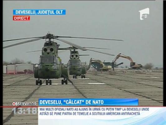 Mai multi oficiali NATO au ajuns la Deveselu