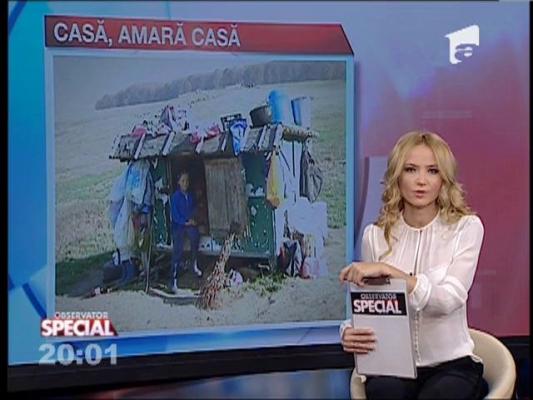 Patru copii din judetul Neamt traiesc in cotete, la stana parintilor