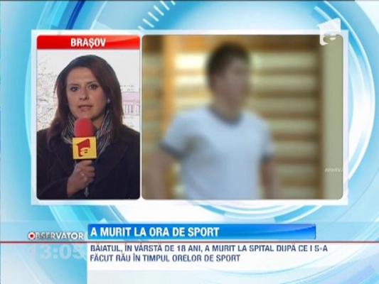 Un elev din Targoviste  a murit in timpul orelor de sport