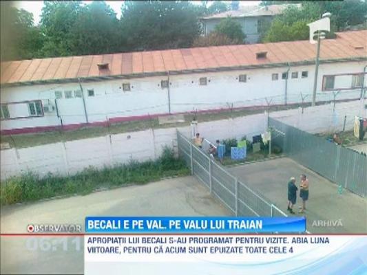 Gigi Becali, vizitat de sotie in penitenciar