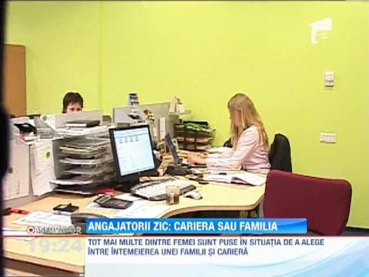 Gravidele nu sunt pe placul angajatorilor!