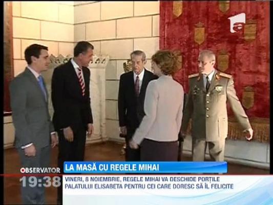 UPDATE! Regele Mihai ofera un dejun privat la Palatul Elisabeta