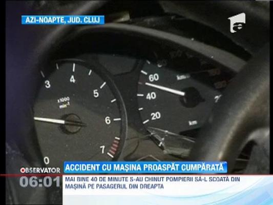 Doi tineri si-au pierdut viata pe o sosea din judetul Cluj