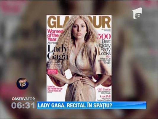 Lady Gaga va canta la bordul viitorului avion spatial Virgin Galactic