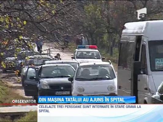 Un tată şi-a băgat în spital fetiţa de șapte ani şi băiatul de 12, în urma unui cumplit accident