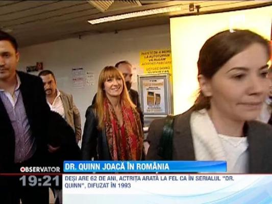 UPDATE! Jane Seymour, actriţa din "Dr. Quinn", a venit în România