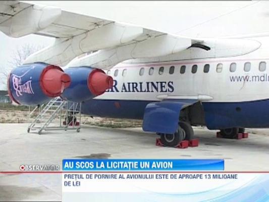 Fiscul din Bacău scoate la licitaţie un avion cu 13 milioane de lei