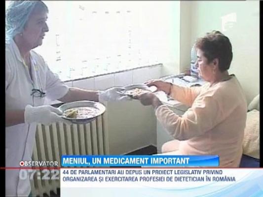 Alimentația, un medicament important pentru bolnavii internaţi în spitale