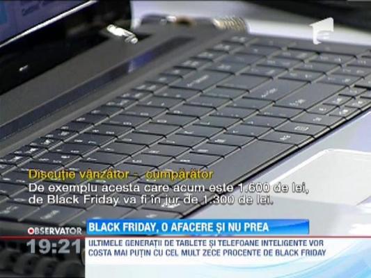 Vinerea Neagră a Reducerilor nu vine cu reduceri prea mari