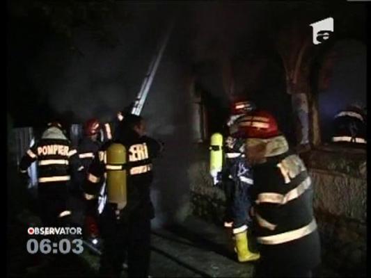 Casă incendiată de supărare