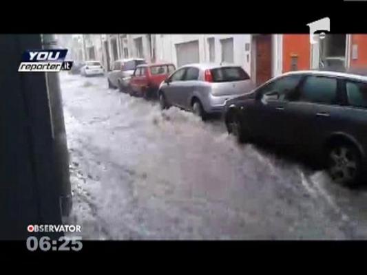 Insula italiană Sardinia, lovită de ciclonul Cleopatra