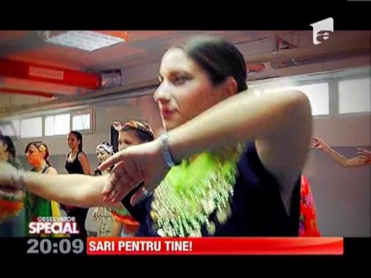 Campania "Sari pentru tine"! Kangoo jumps, la un gipsy party