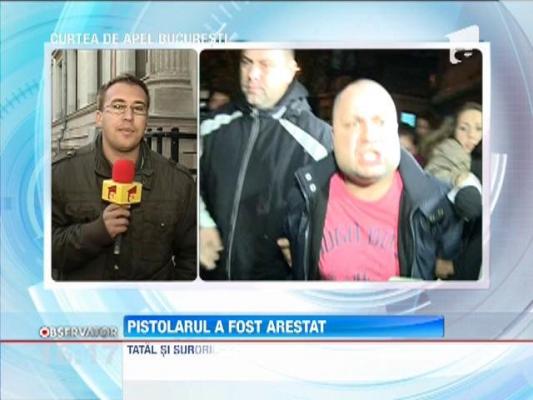 Bărbatul care a împuşcat trei oameni, în Capitală, a fost arestat