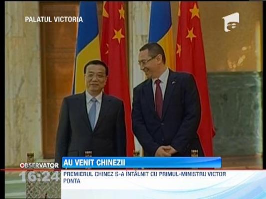 Premierul Chinei, Li Keqiang, a ajuns in România